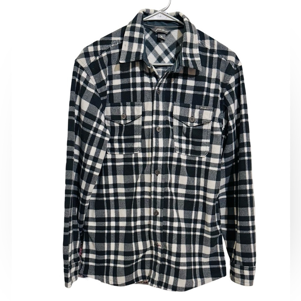 Men’s Eddie Bauer Plad Flannel Size Small